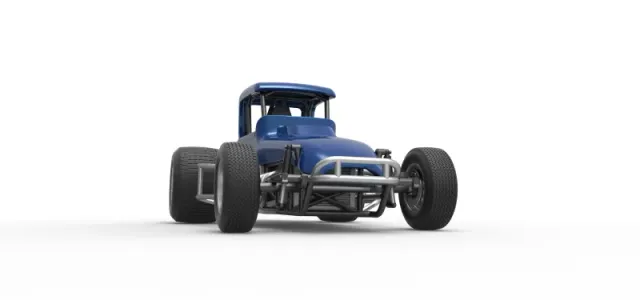 Vintage Sprint car Version 2 Scale 1:25 — Фото 27 из 31
