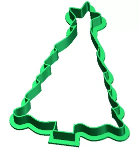 Christmas Tree Cookie Cutter no internals