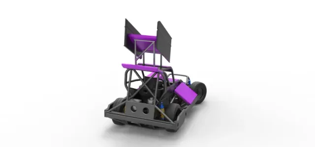 New Zealand Superstock car while turning Version 2 Scale 1:25 — Фото 18 из 31