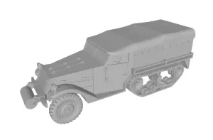 US M3 half-track armored personnel carrier