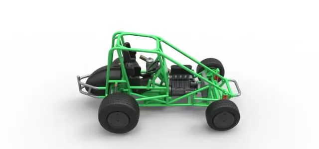 Midget car Base Scale 1:25 — Фото 23 из 30
