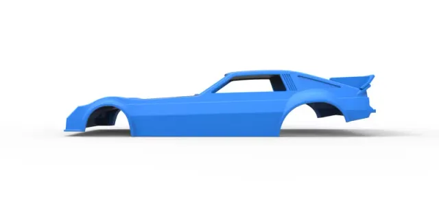 Shell of Vintage Funny Car Scale 1:25 — Фото 8 из 19