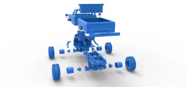 Wheel Standing Mega Truck Scale 1:25 — Image 25 of 25