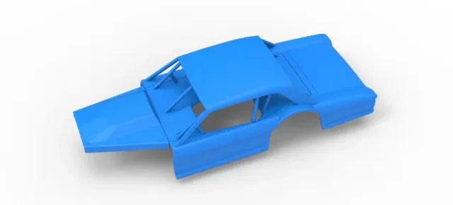 Shell of Vintage Asphalt Modified stock car V11 Scale 1:25 — Image 2 of 25