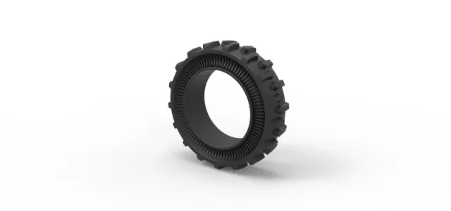 Diecast tractor Cup tire Version 1 Scale 1:25 — Фото 7 из 9