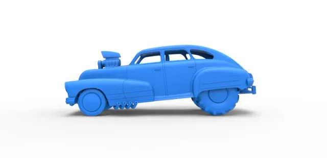 Diecast old school pulling truck 2wd with Car shell Scale 1:25 — Фото 17 из 31