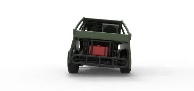 Mod Lite Race car while turning Version 2 Scale 1:25 — Фото 16 из 28