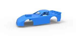 Shell of New Zealand Super Saloon race car Scale 1:25