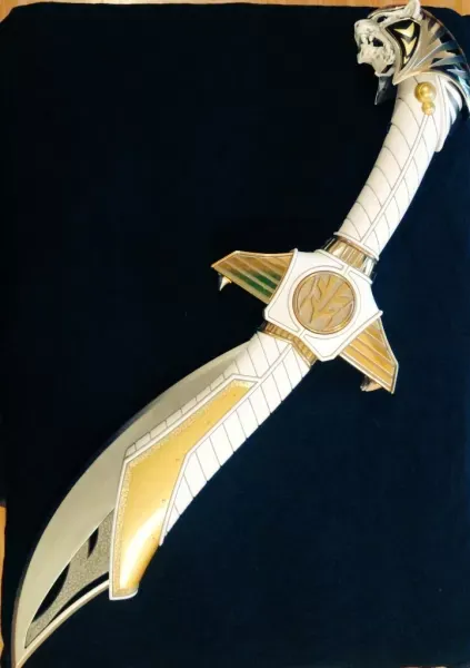 White Ranger Sword 3D Printed Prop — Image 2 of 3