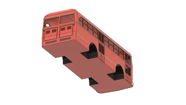 1:14 Ford 49B Bus TAMIYA RC MODELLBAU — Image 4 of 15