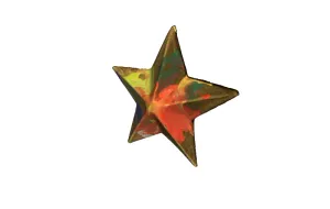 Kid Painted Christmas Star