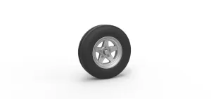 Front tractor wheel Version 2 Scale 1:25