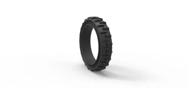 Diecast tractor Cup tire Version 2 Scale 1:25 — Фото 8 из 9
