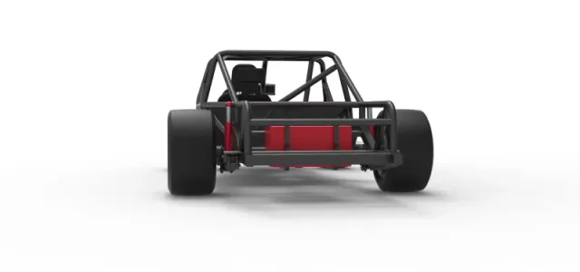 Vintage Asphalt Modified stock car Base V7 Scale 1:25 — Image 14 of 24