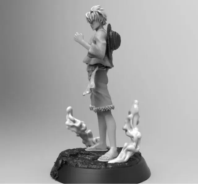 One Piece Monkey D Luffy 3D Printed Model — Image 6 of 7