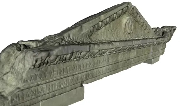 Ancient Greek Pediment — Image 4 of 6