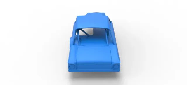Shell of Vintage Asphalt Modified stock car V11 Scale 1:25 — Image 13 of 25