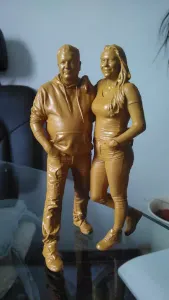 Figure for ship model passenger girl friend