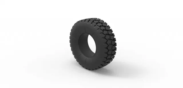 Diecast military truck tire 2 Scale 1 to 25 — Фото 7 из 8
