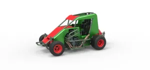 600 Micro sprint car Scale 1:25