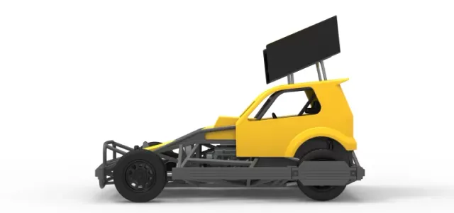 New Zealand Superstock car Version 5 Scale 1:25 — Фото 9 из 30
