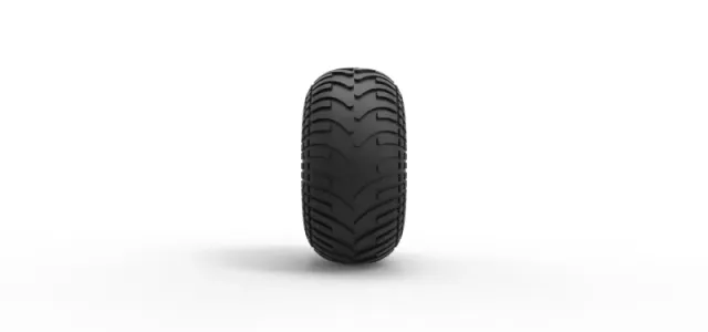 Diecast low pressure tire 10 Scale 1:25 — Фото 4 из 8