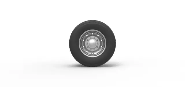 Rear double wheel of Pulling Semi truck Scale 1:25 — Фото 5 из 11