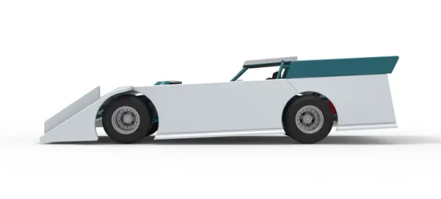 Wedge Dirt Late model Scale 1:25 — Фото 9 из 30