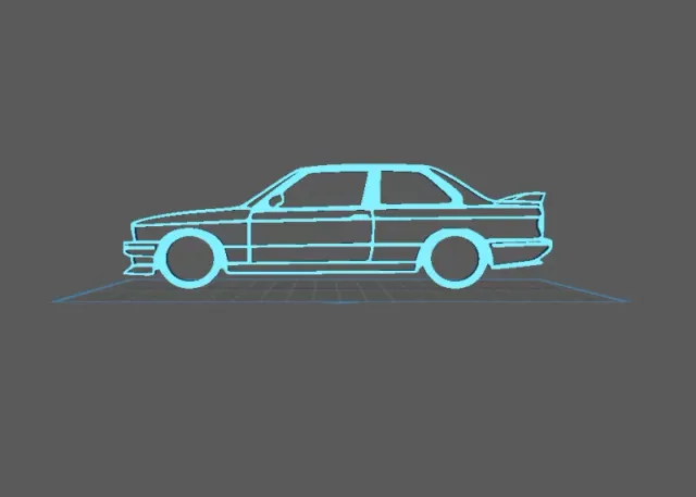 BMW - E30 Wall Art — Image 2 of 3