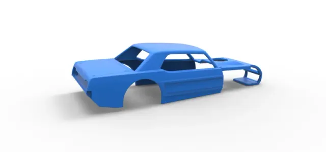 Shell of Vintage Asphalt Modified stock car V6 Scale 1:25 — Фото 15 из 22
