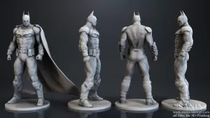 print3d Model Batman Sanix
