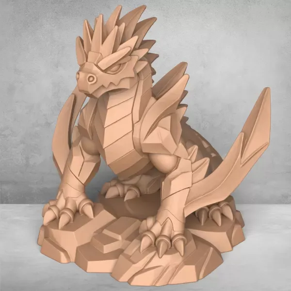 Medieval Dragon Warrior Statue — Фото 5 из 6