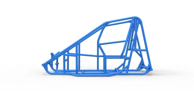 Frame of Pavement 600 Micro sprint car Scale 1:25 — Фото 6 из 17