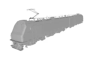 Belarusian two-section eight-axle electric locomotive BKG1