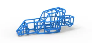 Frame of Mod Lite Race car Scale 1:25