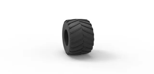 Diecast Monster Jam tire 10 Scale 1:25 — Фото 8 из 9