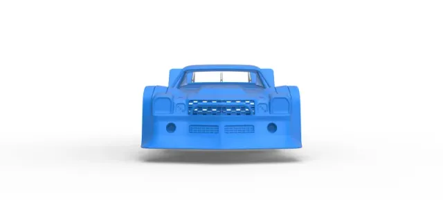 Shell of Vintage Dirt late model Race car Version 3 Scale 1:25 — Фото 6 из 19