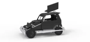 New Zealand Ministock car Version 3 Scale 1:25