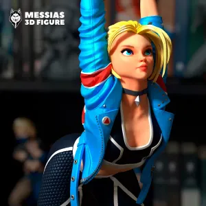 Cammy Figure 3D Print Model
