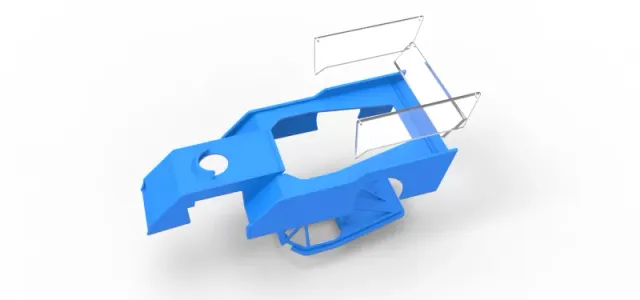 Shell of Outlaw Figure 8 Modified stock car Scale 1:25 — Image 17 of 22