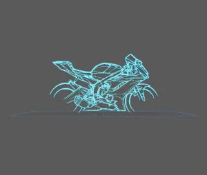 Yamaha - R6 Wall Art
