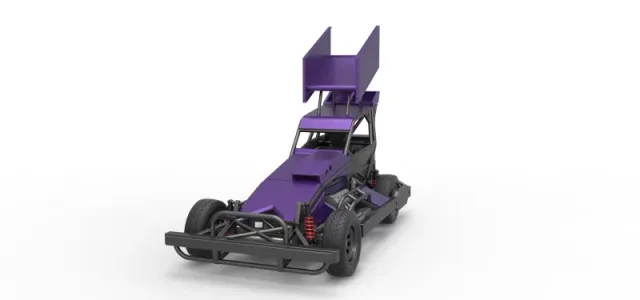 New Zealand Superstock car Version 4 Scale 1:25 — Фото 5 из 29