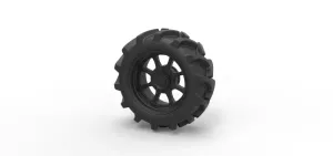 Diecast Wheel from Mud truck