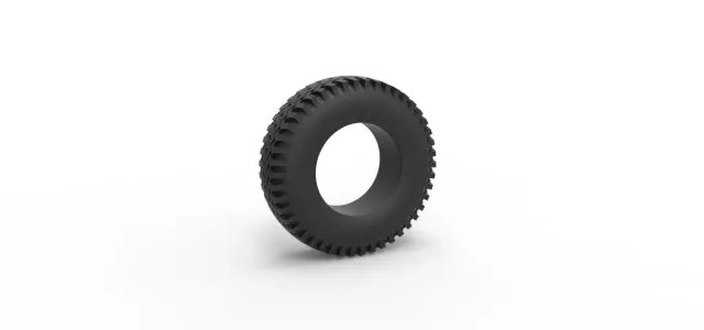 Military tire 14 Scale 1:25 — Фото 9 из 9