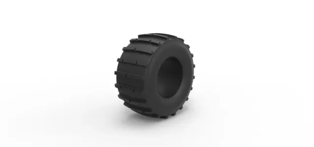 Diecast dirt dragster rear tire 9 Scale 1:25 — Фото 2 из 8