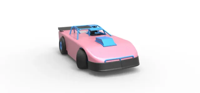 New Zealand Super Saloon race car while turning V2 Scale 1:25 — Фото 26 из 31