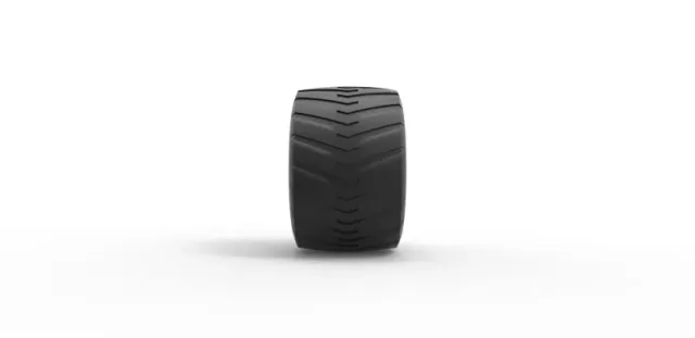 Diecast Monster Jam tire 7 Scale 1:25 — Image 4 of 8