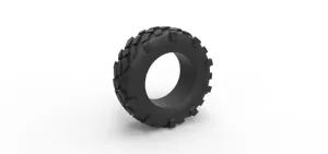 Diecast offroad tire 64 Scale 1:25