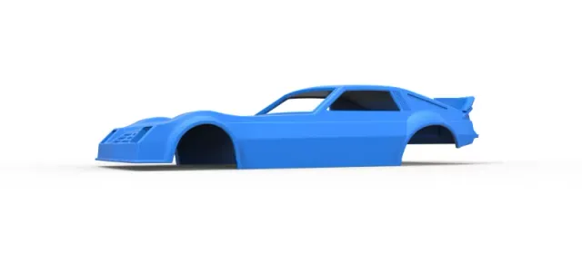 Shell of Vintage Funny Car Scale 1:25 — Фото 2 из 19
