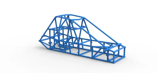 Frame of Experimental Pavement Silver Crown Car V2 Scale 1:25 — Фото 14 из 16